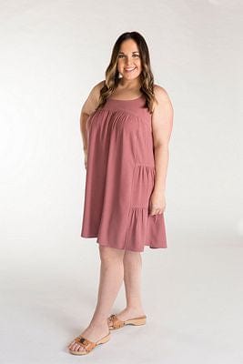 Default Marcel Dress and Tank Top - Chalk + Notch Patterns - Sizes 0-30