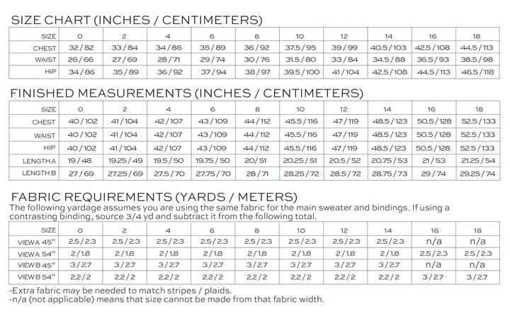 Default Marlo Sweater - True Bias - Sizes 0-18