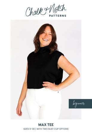 Default Max Tee - Chalk + Notch Patterns - Sizes 0-30