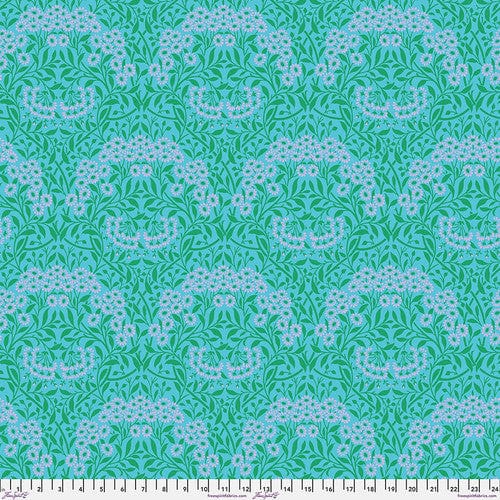 Default Michaelmas Daisy in Aqua - Kaffe x Morris & Co.