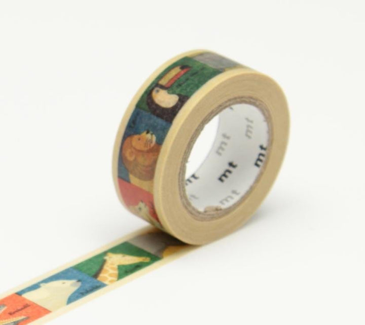 mt Washi Tape - 15mm wide - Animals