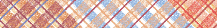 mt Washi Tape - 15mm wide - Crayon Check
