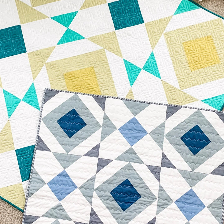 Default Noughts & Crosses Quilt Pattern - Running Stitch Quilts