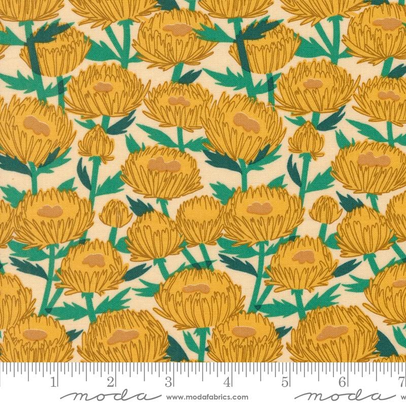 Default November Floral in Sand - Love Letter - Lizzy House