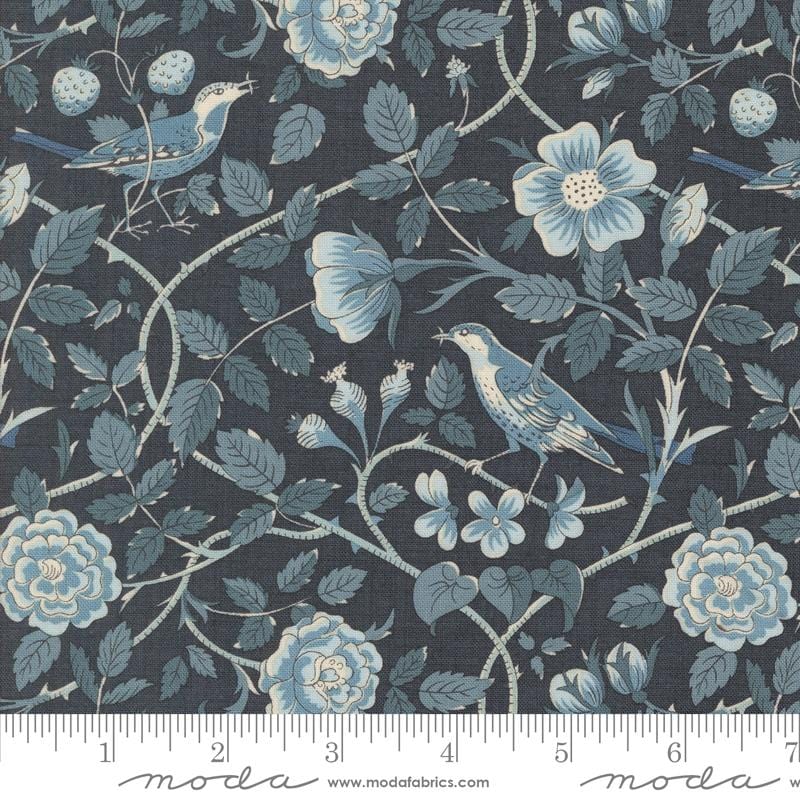 Default Oiseaux in Indigo - Sacre Bleu - French General