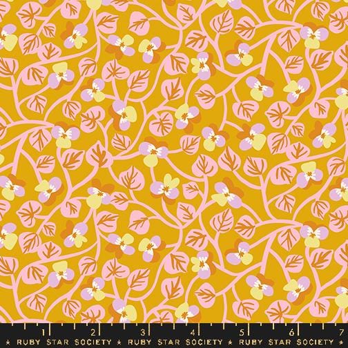 Default Pansy in Goldenrod - Bird is the Word - RSS