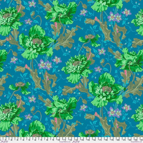 Default Papaver in Green - Phillip Jacobs for Kaffe Fassett