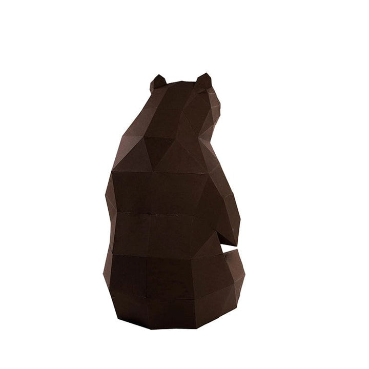 Default Papercraft World 3D Model Kit - Bear