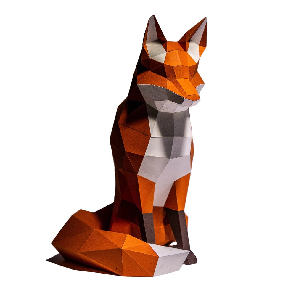 Default Papercraft World 3D Model Kit - Fox