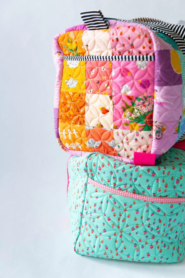 Patchwork Mini Duffle - Knot + Thread Design