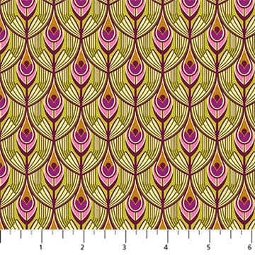 Default Peacock in Olive - Wild Abandon