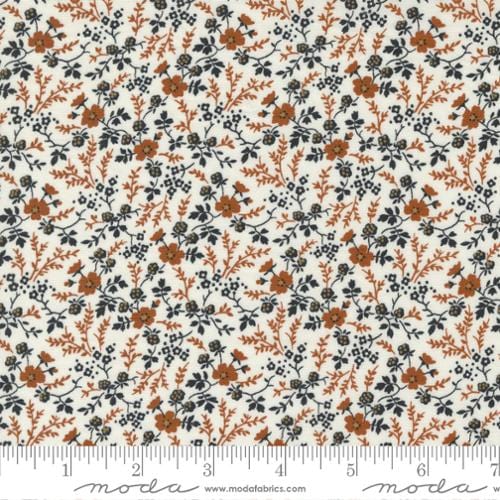 Petite Floral in Cloud - Rustic Gatherings - MODA