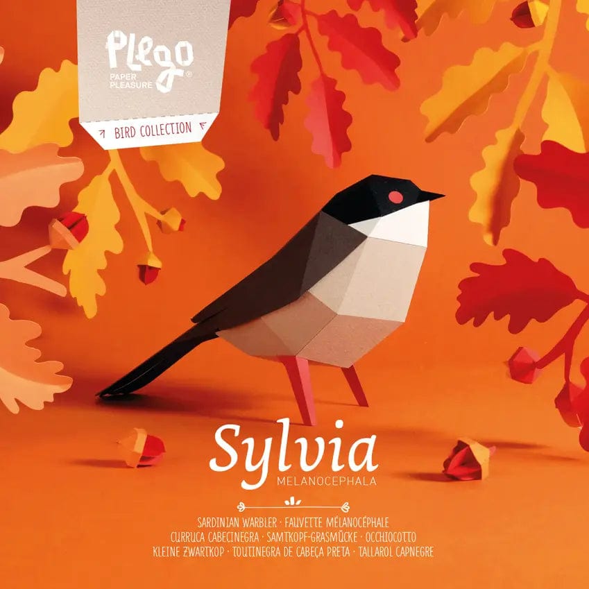 Default Plego 3D Paper Bird Kit - Sylvia