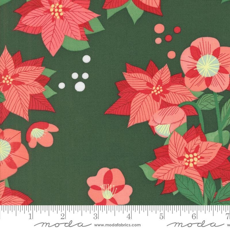 Default Poinsettia in Pine - Tiny Christmas