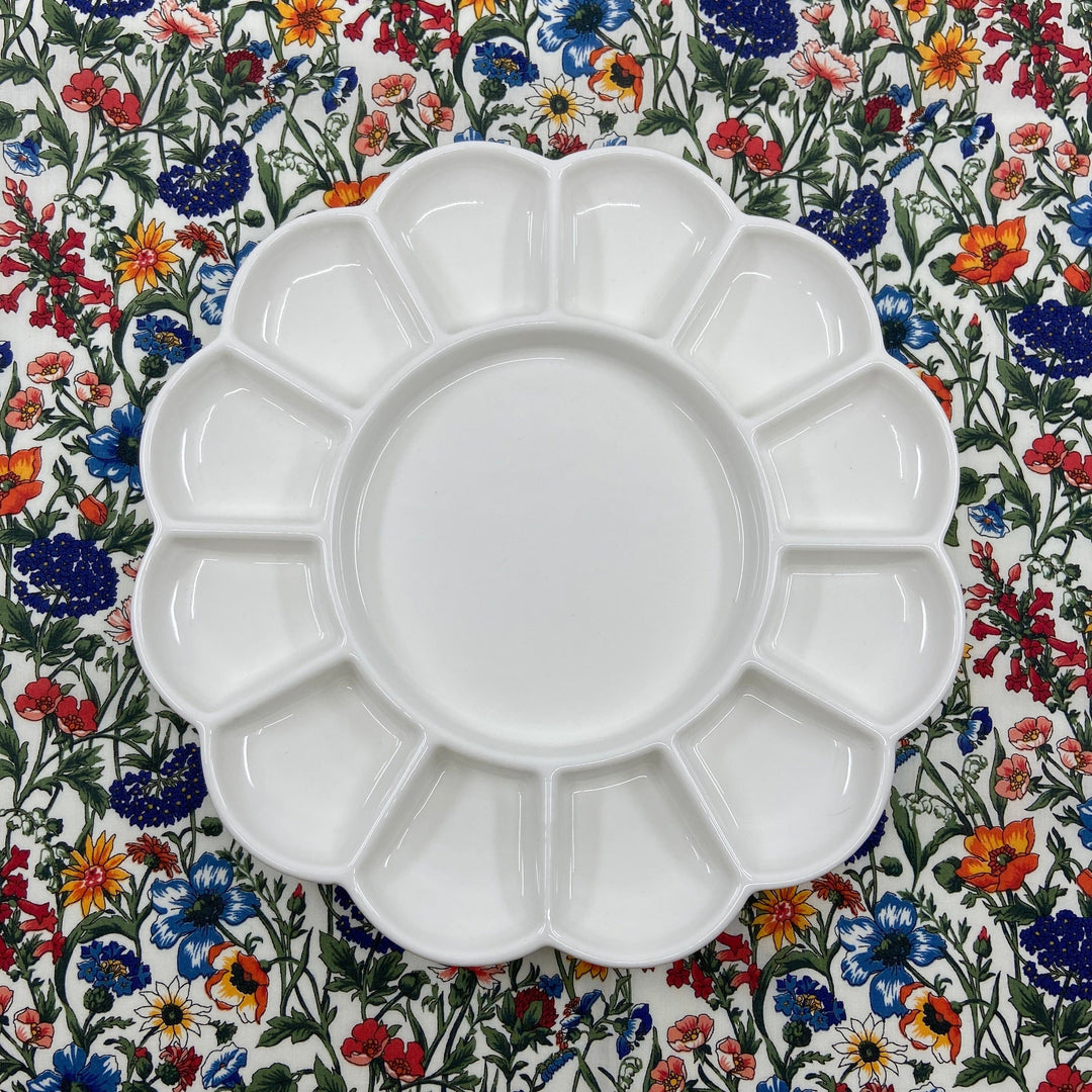 Porcelain Palette - Large Flower