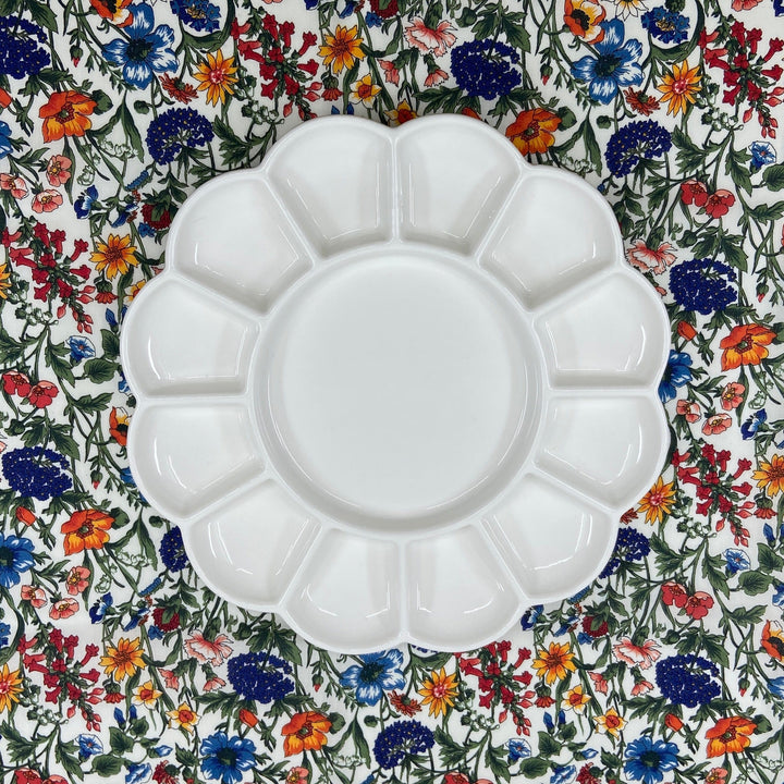 Porcelain Palette - Large Flower