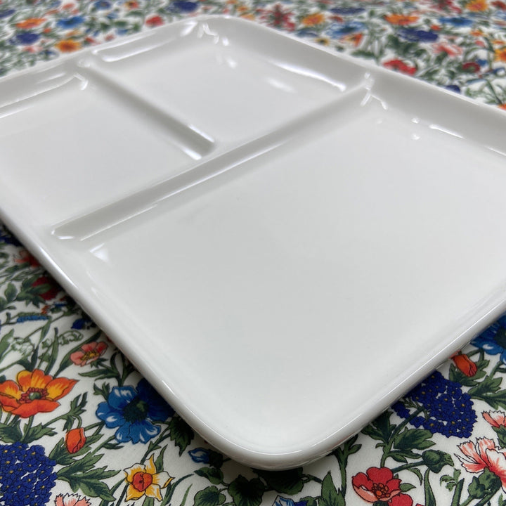 Porcelain Palette - Rectangle, 3 Wells