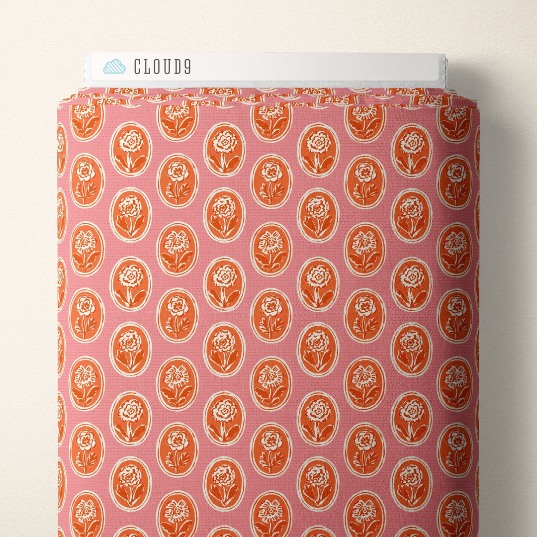 Default Pressed Flowers in Pink/Orange - Happy Homestead