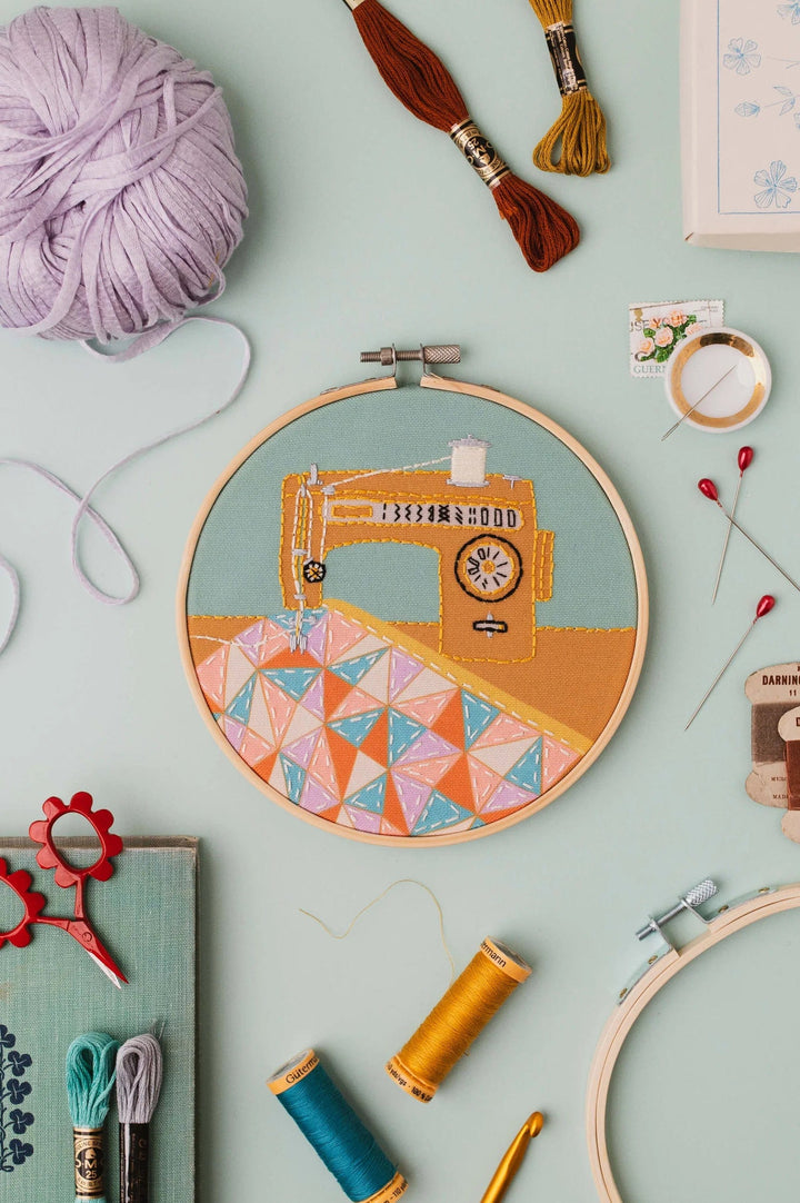 Default Quilt Embroidery Kit - Rikrack
