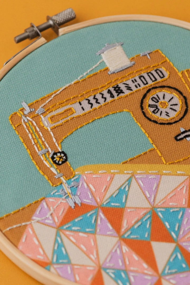Default Quilt Embroidery Kit - Rikrack