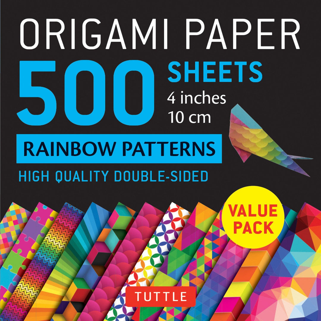 Default Rainbow Origami Paper - 4" Square - 500 Sheets