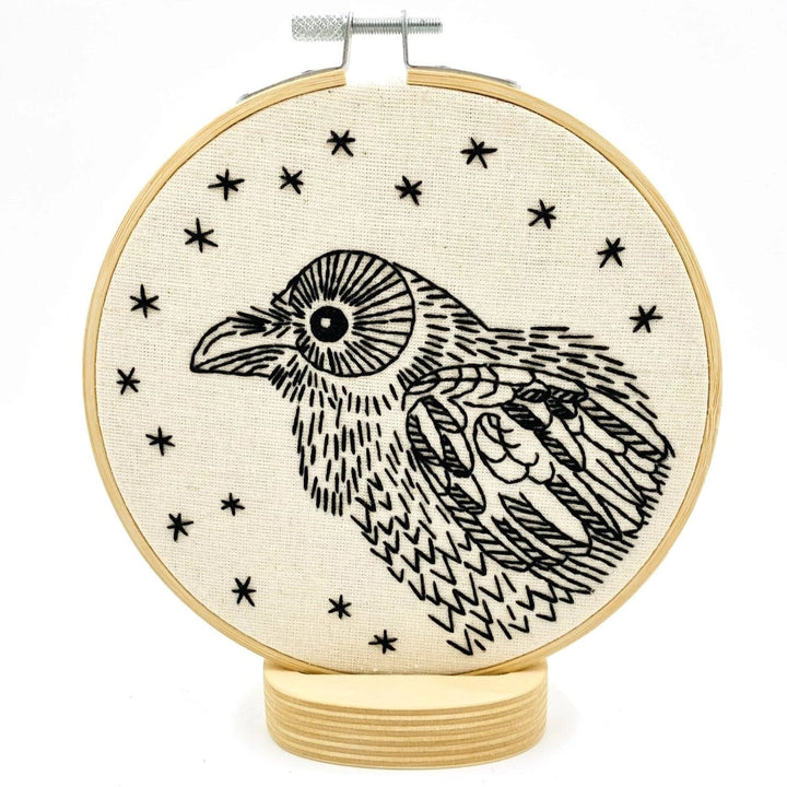 Default Raven Nevermore - Hook, Line & Tinker Embroidery Kit