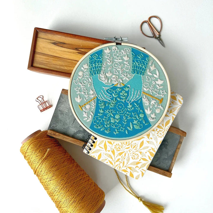 Default Rikrack Embroidery Kit Knit
