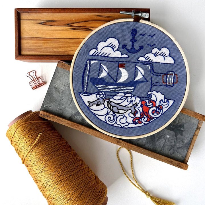 Default Rikrack Embroidery Kit Ship