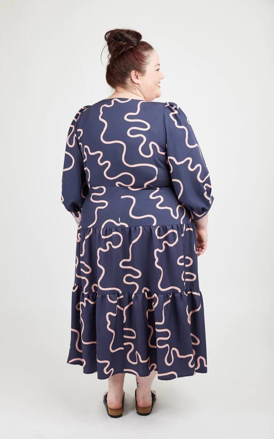Roseclair Wrap Dress Sizes 0-32 - Cashmerette