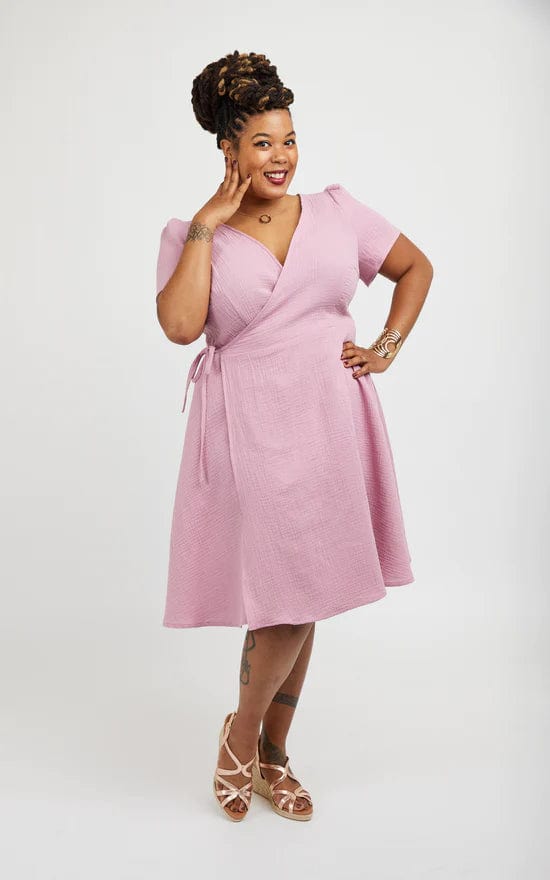Roseclair Wrap Dress Sizes 0-32 - Cashmerette
