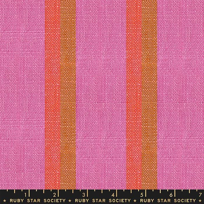 Default Ruby Star Jolie Toweling 16" wide Pink Orange