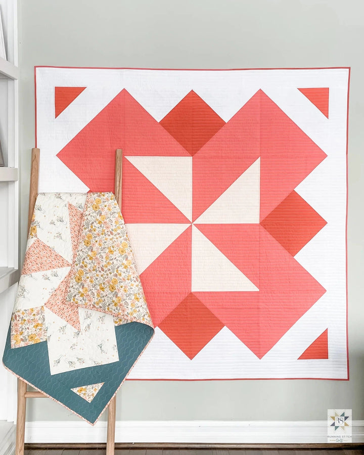 Default Running Stitch Quilts Pattern by Julie Burton - Evenflow