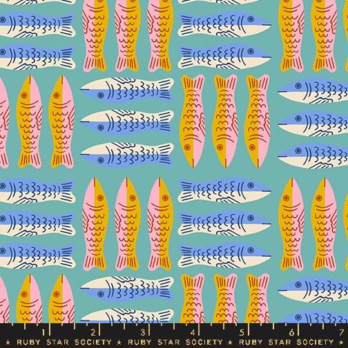 Default Sardines in Turquoise - Ooh Lucky Lucky - RSS