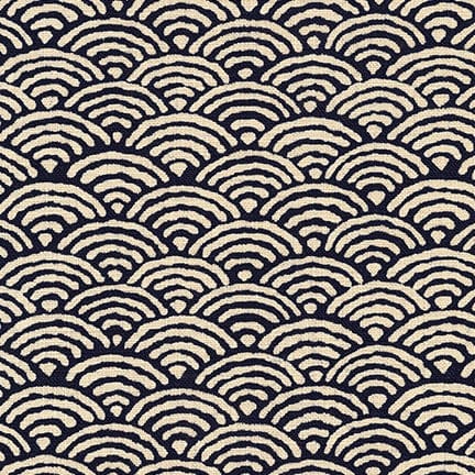 Sevenberry - Nara Homespun Pattern D4 - in Indigo