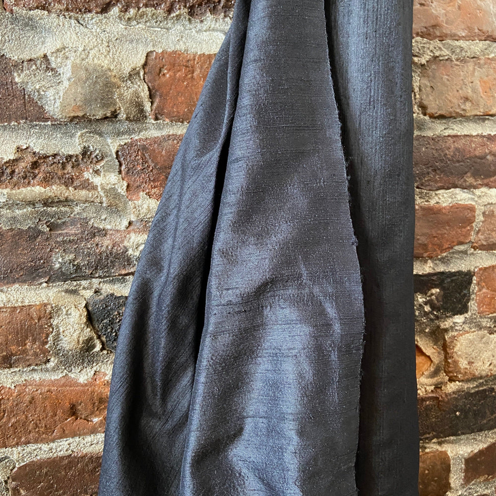 Shoreline Silk in Black - 44"/45" Wide