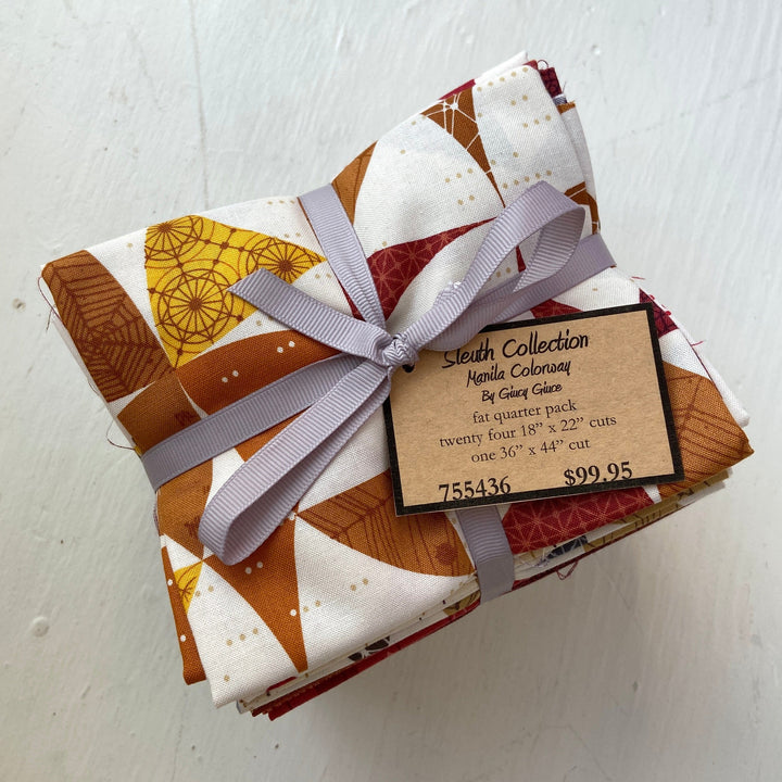 Sleuth with Manila by Giucy Giuce - Fat Quarter Bundle