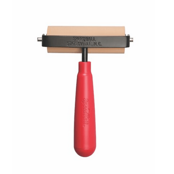 Default Soft Rubber Brayer Heavy Duty Soft Brayer 4"