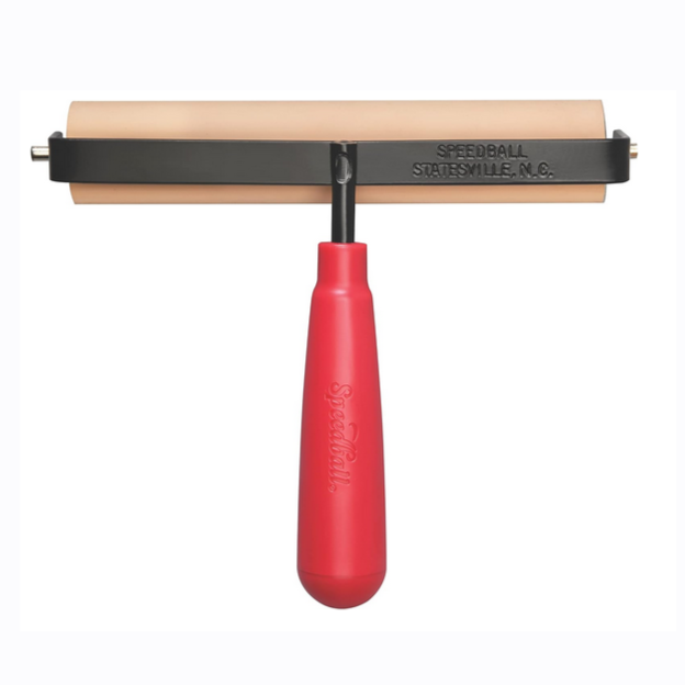 Default Soft Rubber Brayer Heavy Duty Soft Brayer 6"