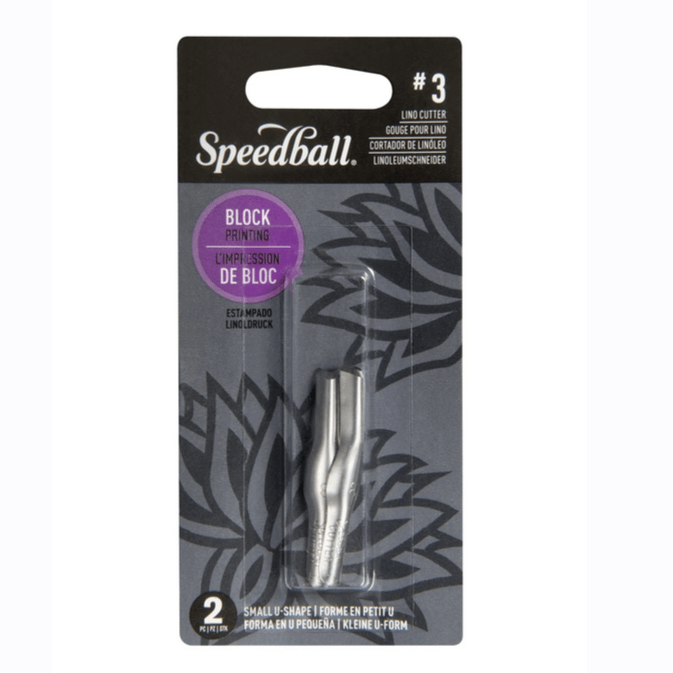 Default Speedball Lino Cutter Blades #3 U Shped Gouge