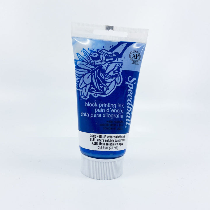 Speedball Water-Based Block Printing Ink - Blue - 2.50z