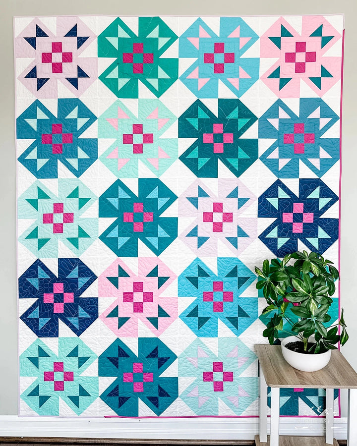 Default Spring Garden Quilt Pattern - Running Stitch Quilts