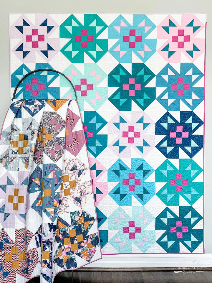 Default Spring Garden Quilt Pattern - Running Stitch Quilts