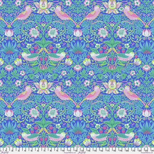 Default Strawbery Thief in Blue - Kaffe x Morris & Co.