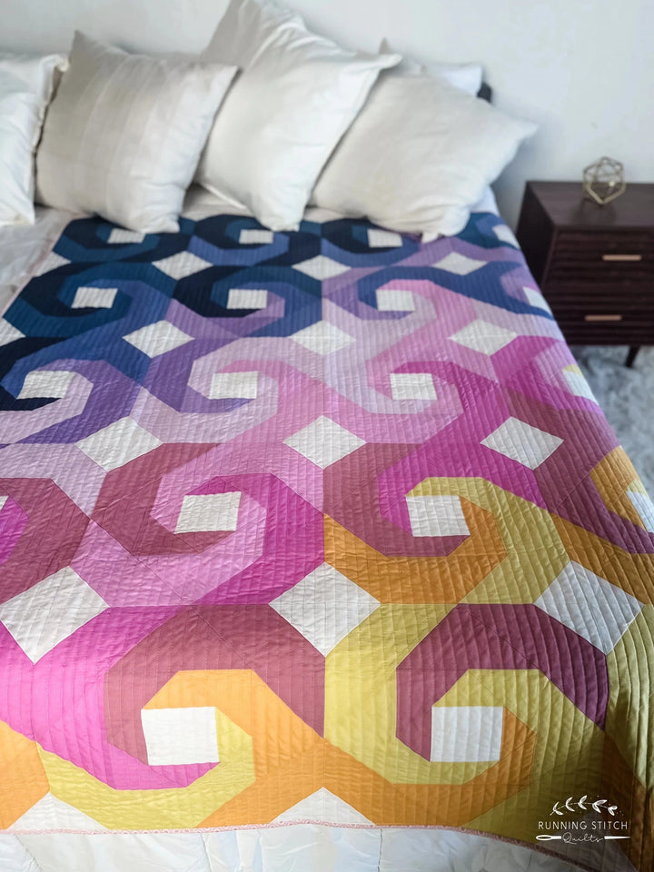Default Swirlpools Quilt Pattern - Running Stitch Quilts