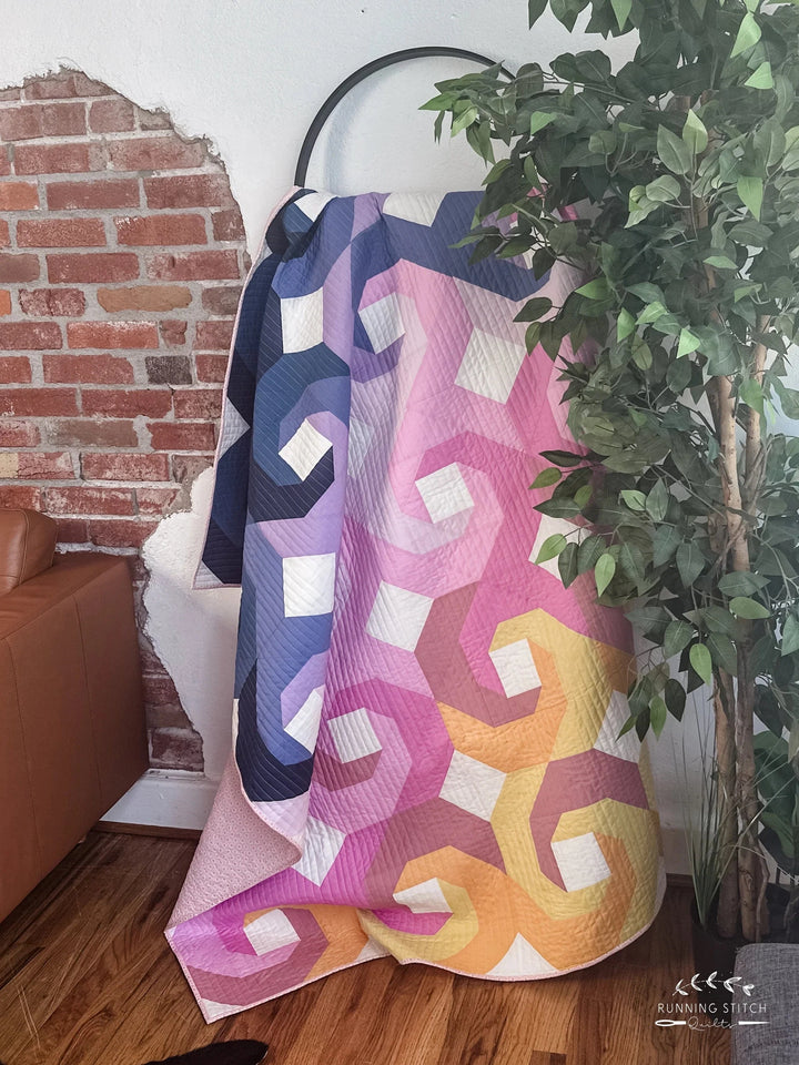 Default Swirlpools Quilt Pattern - Running Stitch Quilts