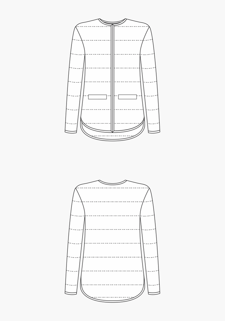 Tamarack Jacket Sizes 14-30 - Grainline Studio