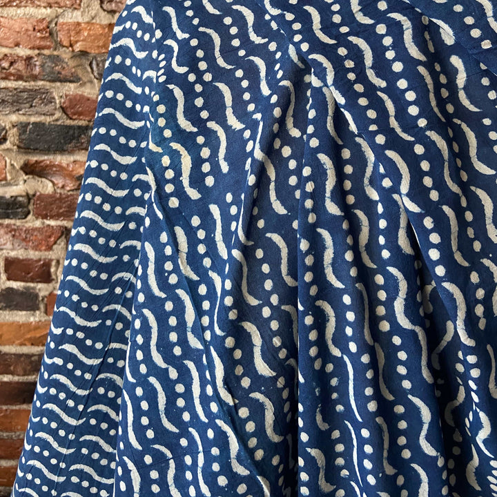 Default Tidal - Indigo Bagru Blockprint from India