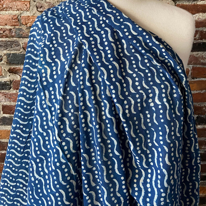 Default Tidal - Indigo Bagru Blockprint from India