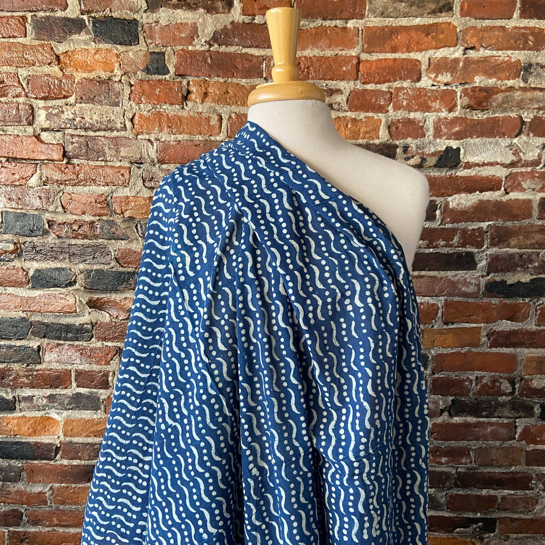 Default Tidal - Indigo Bagru Blockprint from India