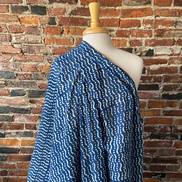 Default Tidal - Indigo Bagru Blockprint from India